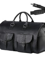 Black Folding Weekender empty still