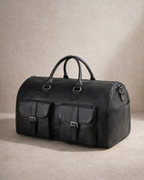 Black Folding Weekender empty still