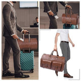 Black Folding Weekender