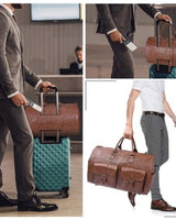 black-folding-weekender in use