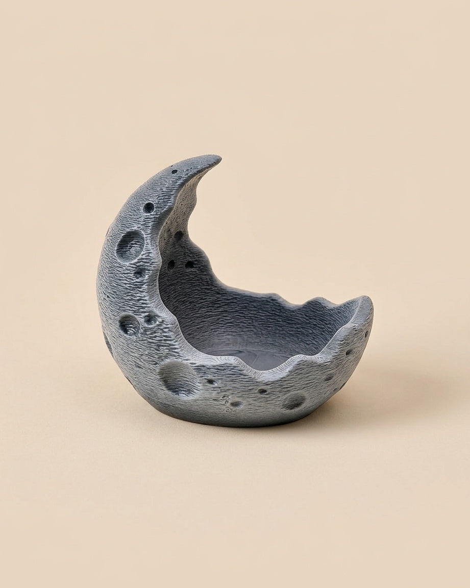 Crescent Moon Flameless Tealight Holder