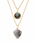 Layered Stone Pendants