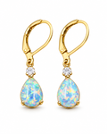 Opal Teardrop Earrings