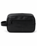 Black PU Dopp Kit