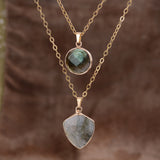 Layered Stone Pendants product