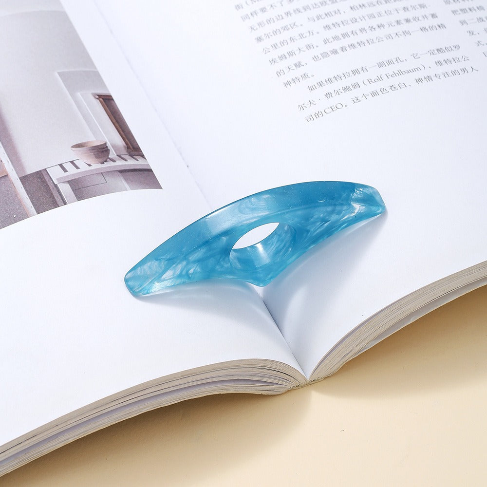 Resin Thumb Bookmark product