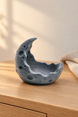 Crescent Moon LED Tealight Holder