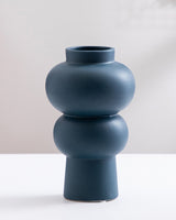 Stacked Blue Ceramic Vase collection card
