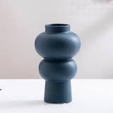 Stacked Blue Ceramic Vase product