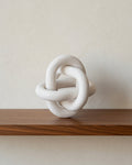 White Wood Chain Knot